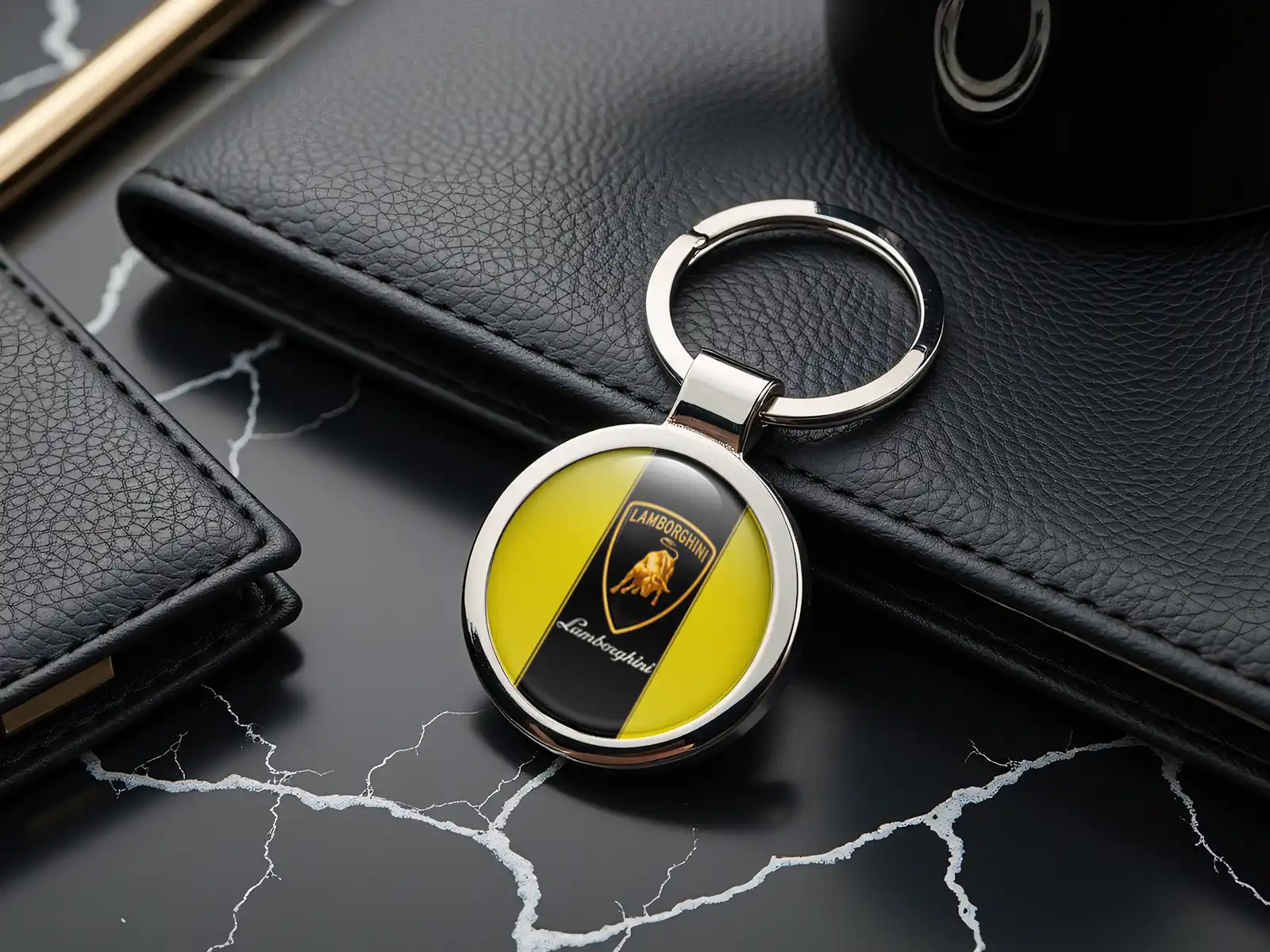 Lamborghini Llavero Auto Metal Coche Resistente